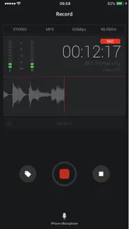 avr x - voice recorder iphone screenshot 1