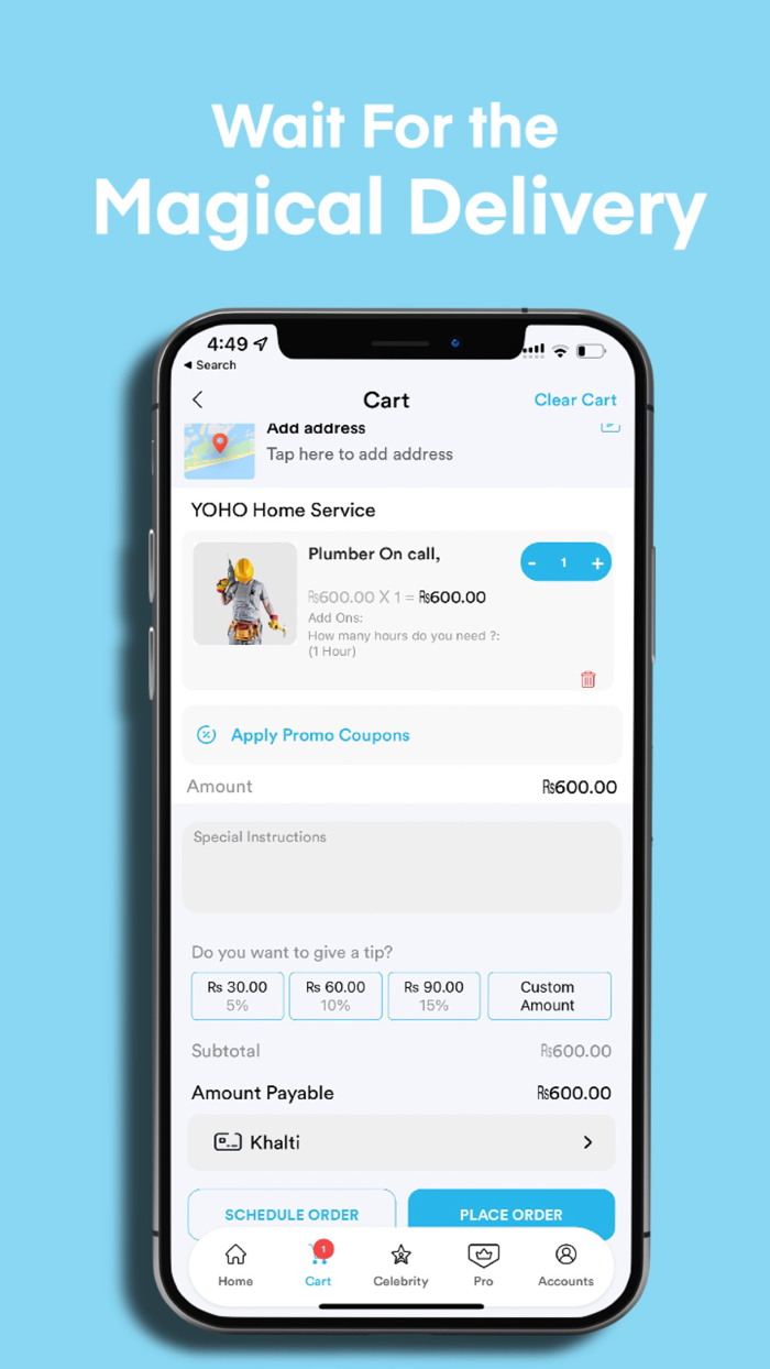 YOHO-Food Delivery and Grocery