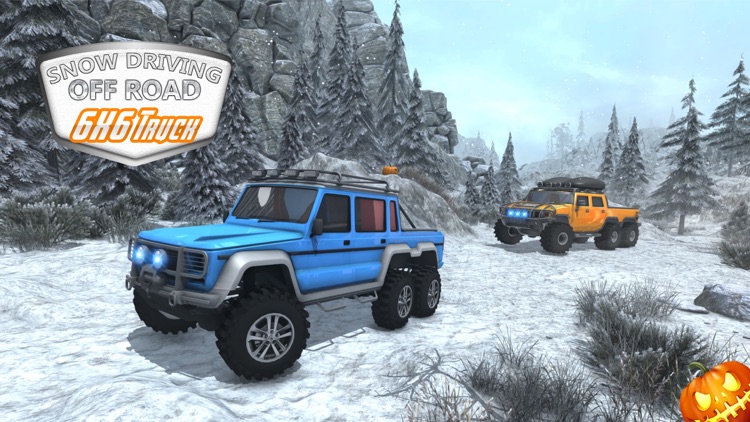 Snow Driving Simulator 3D 6x6