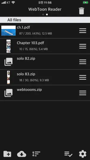 WebToon Reader - WebComic File iPhone Screenshot 3