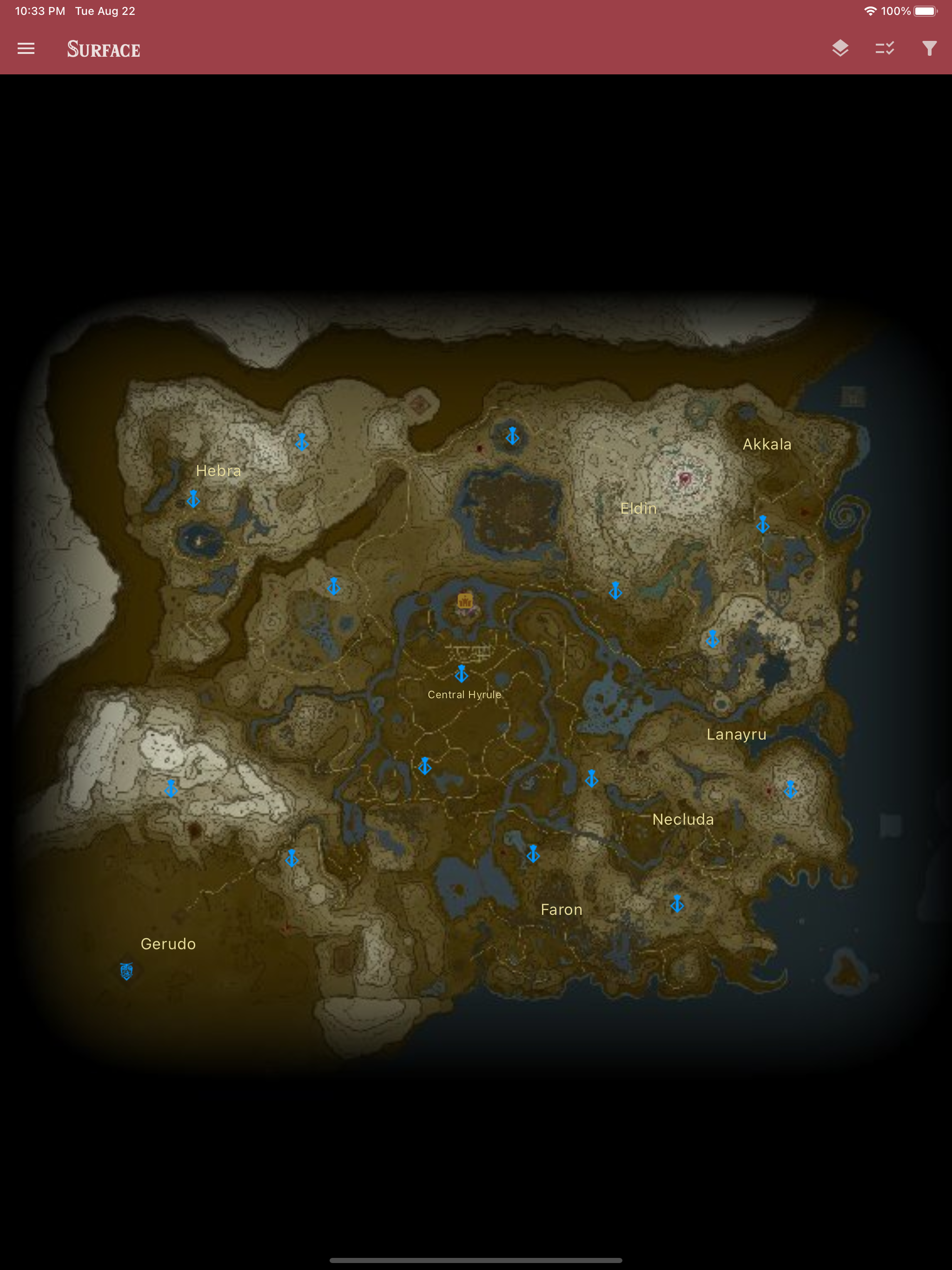 Tears Map