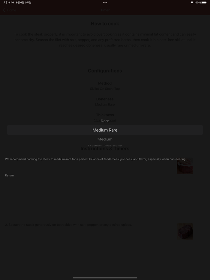 Steak Timer - Cook Like a Pro