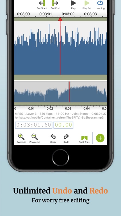 mp3TrueEdit touch screenshot-4