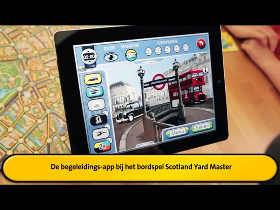 Scotland Yard Master iPad app afbeelding 2