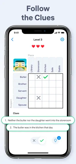 Game screenshot Logic Puzzles - Clue Game mod apk