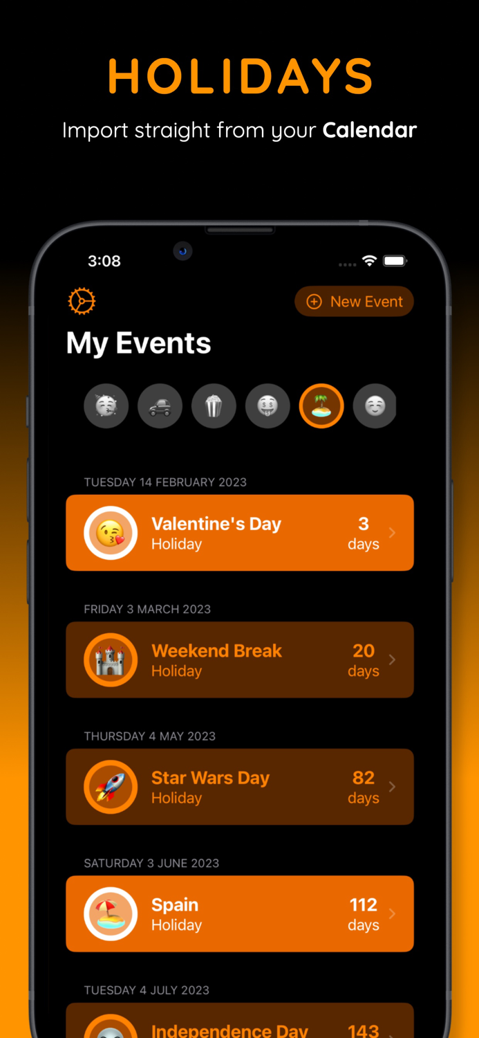 Looking FWD Event Countdown