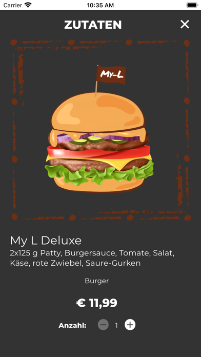 My Lieferservice Screenshot