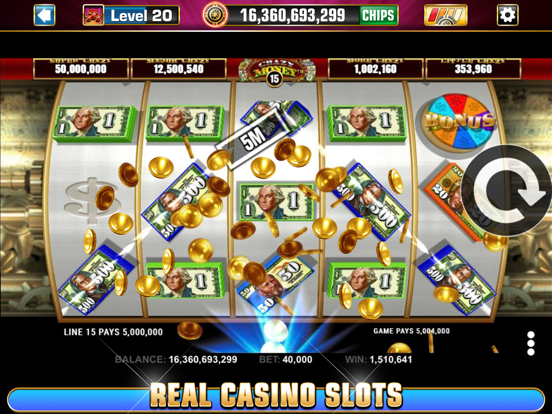 Slingo Casino Vegas Slots Game iPad app afbeelding 1