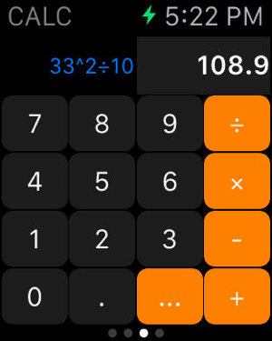 Calculadora inteligente CALC ± Captura de pantalla