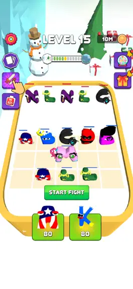 Game screenshot Alphabet Fusion Merge Monster apk