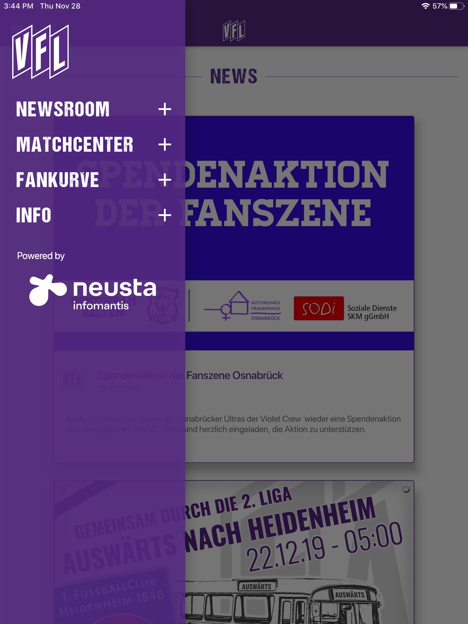 VfL Osnabrück App screenshot 3