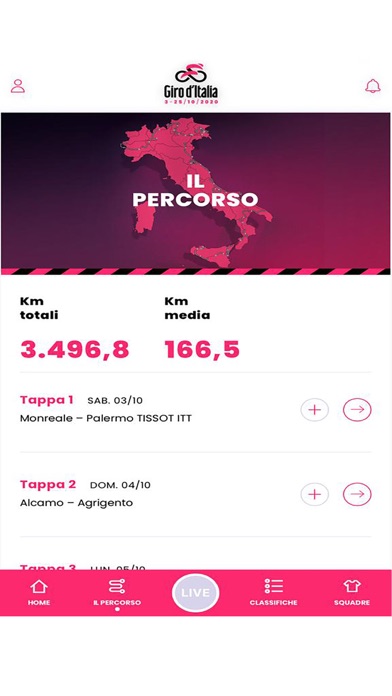 Giro d'Italia Screenshot