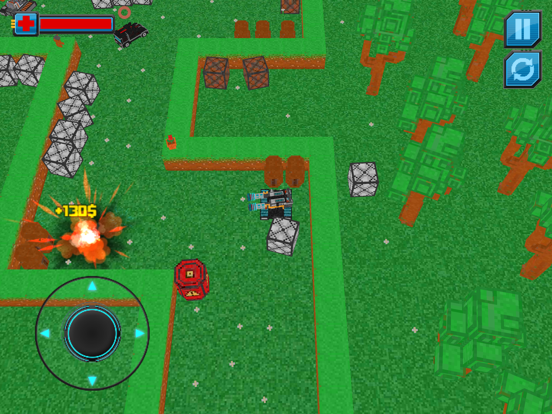 Screenshot #4 pour Power Tanks 3D - Future Battle