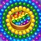 Play the classic and most addictive bubble pop game for FREE, match 3 fruits(colors) and clear levels