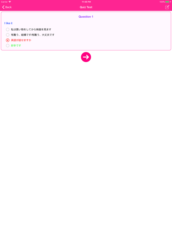 Learn Japanese Phrases Offline iPad screenshot 4 - Education app