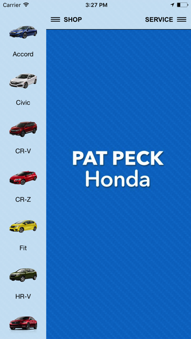 Pat Peck Honda Screenshot