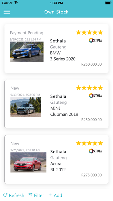 TopCar Buyer Screenshot