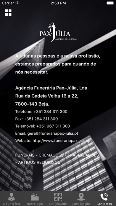 Screenshot #2 pour Agência Funerária Pax-Júlia