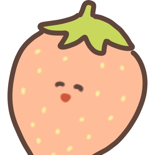 strawberrrry sticker