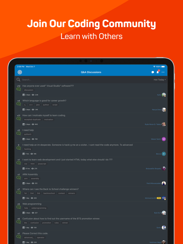 ‎Sololearn: Learn to Code Apps Screenshot