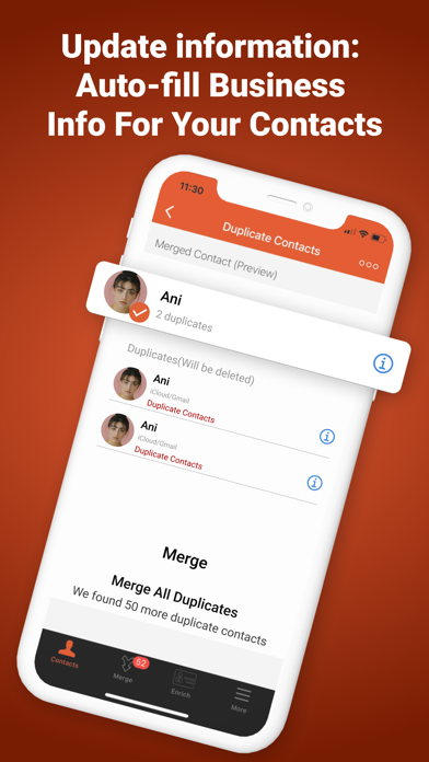 Cleaner Pro - 重複した連絡先の削除のおすすめ画像4