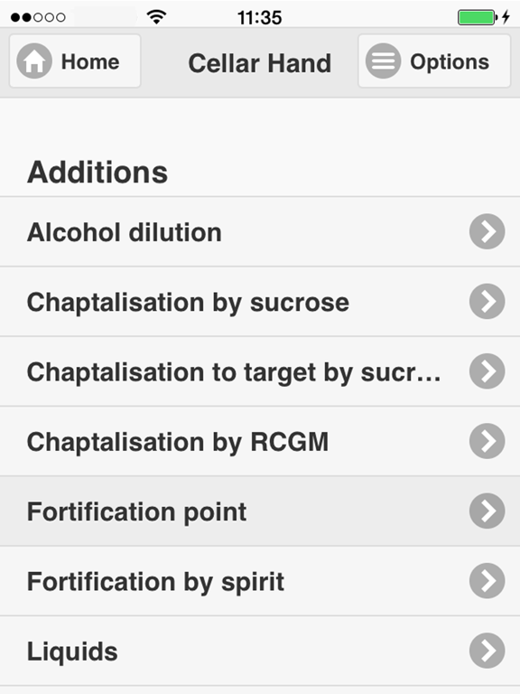 Screenshot #4 pour CellarHand Pocket