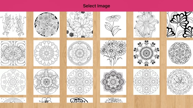 Flower Coloring Pages Mandala