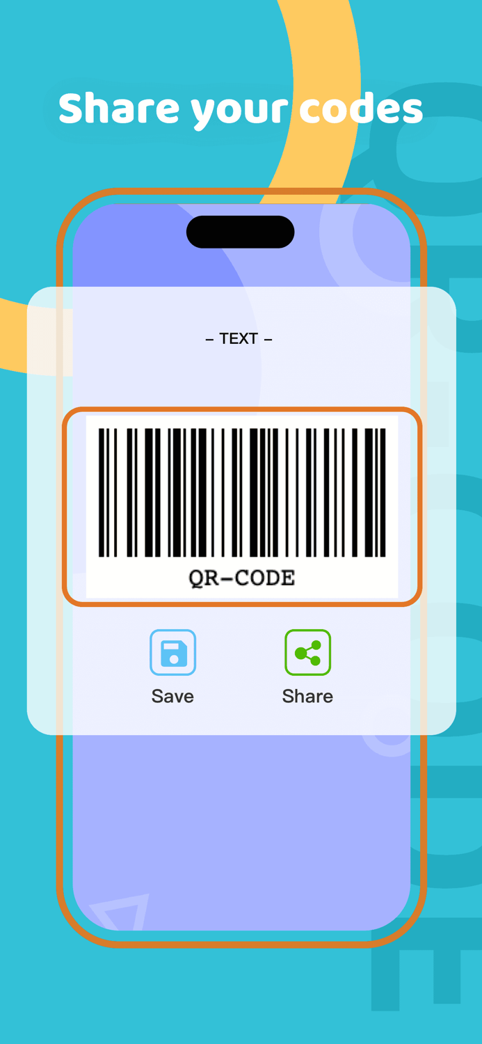 Share QR-QRandBarcode Scan