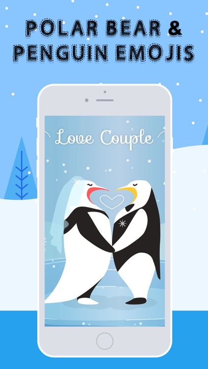 Polar Bear and Penguin Emojis