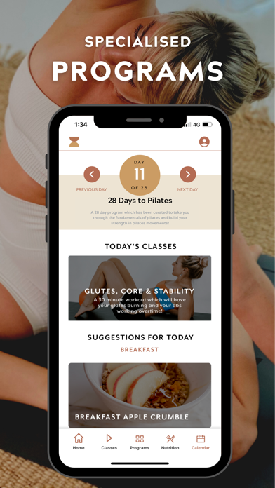 Inflow Active Pilates Screenshot