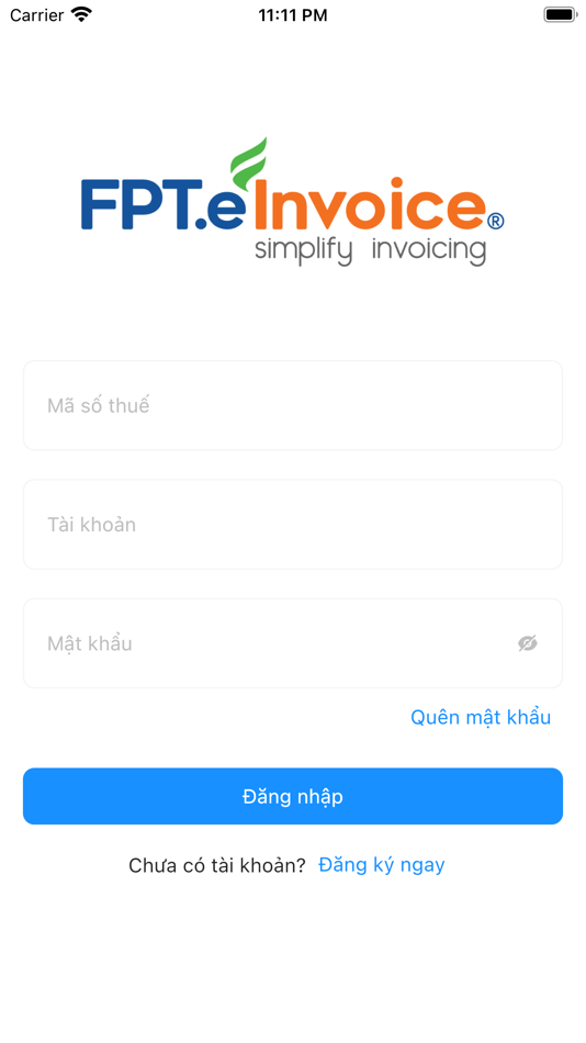 #2. FPT eInvoice (iOS) 由: FPT IS Company Limited