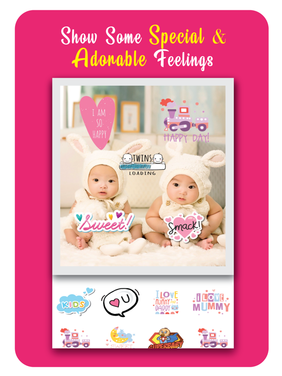 Screenshot #1 for Baby Photo Art-Baby Story Pics