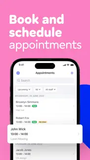 appointment scheduler: billdu iphone screenshot 1