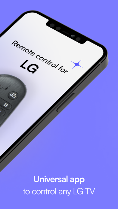 Remote control for LG Screenshot