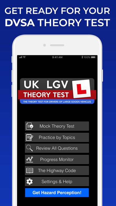 Screenshot #1 pour LGV Theory Test UK 2023