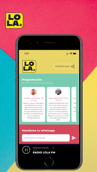 Radio Lola FM 104.3 Screenshot