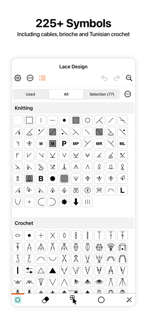 ‎Knitting Chart Screenshot