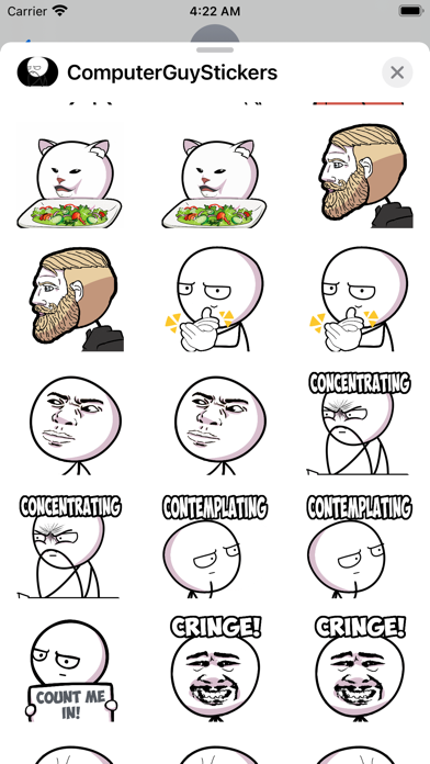 Computer Guy Stickers Screenshot