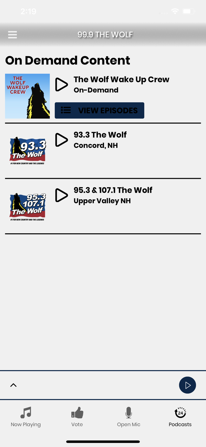 99.9 THE WOLF
