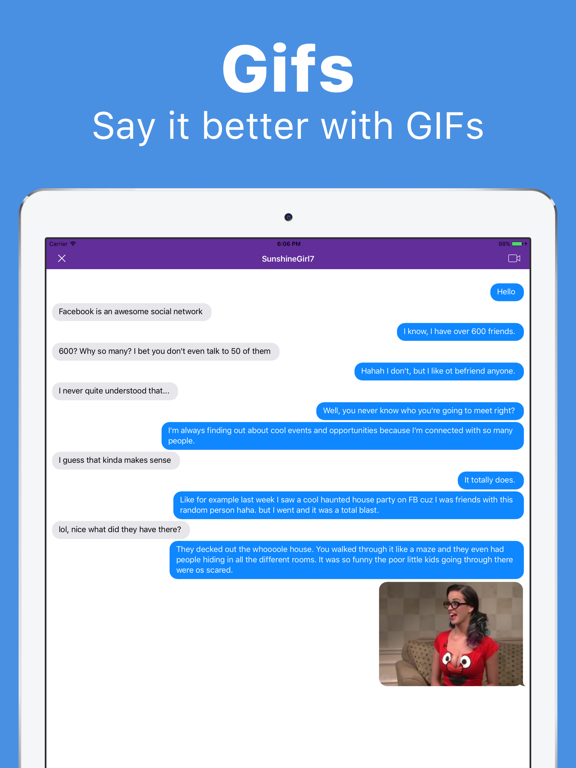 Vibe Chat: Video Chat Live iPad screenshot 5 - Social Networking app