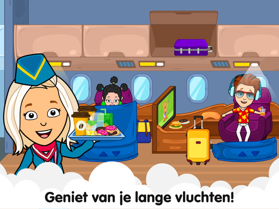 Tizi Dorp – Vliegtuig Spellen iPad app afbeelding 9