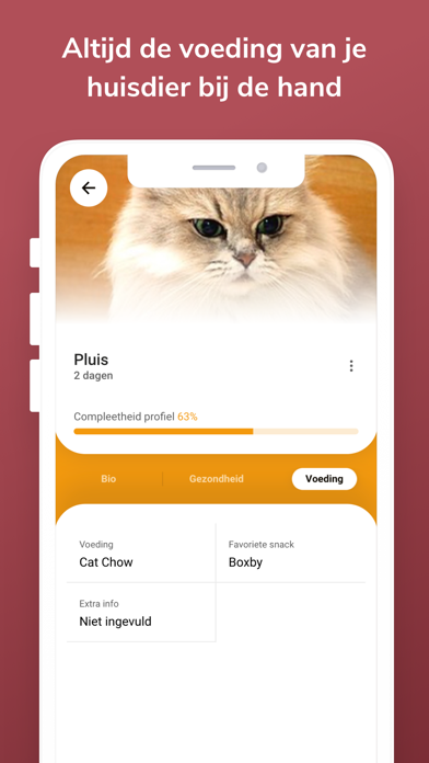 De HuisdierenApp Screenshot