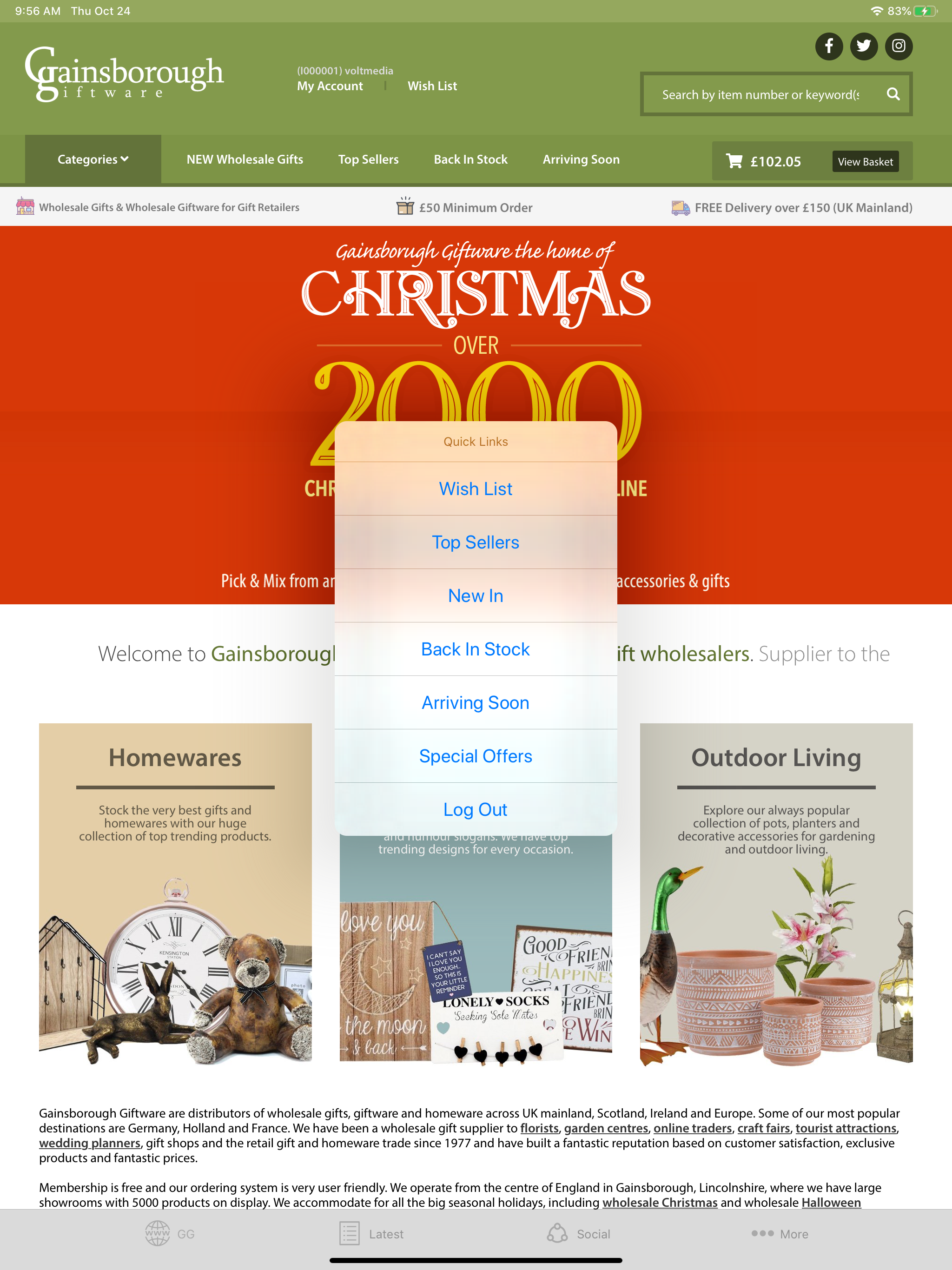 Gainsborough Giftware screenshot 11