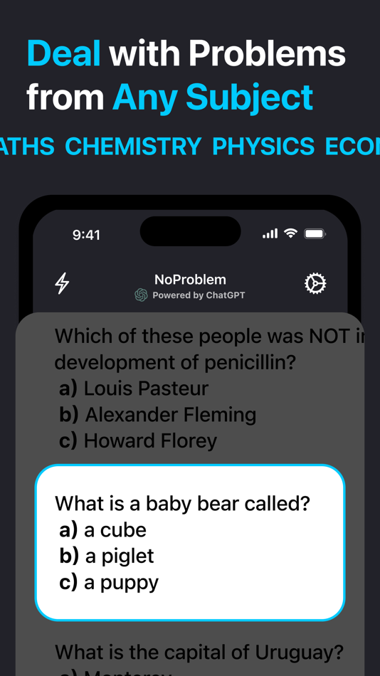 #3. AI Homework Helper: NoProblem (iOS) 由: Sirozh Tursunov
