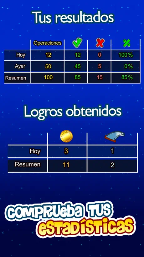 Suma y tablas: Juegos de mates