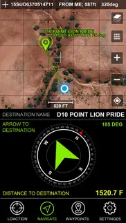 gps waypoint navigation z9 iphone screenshot 2