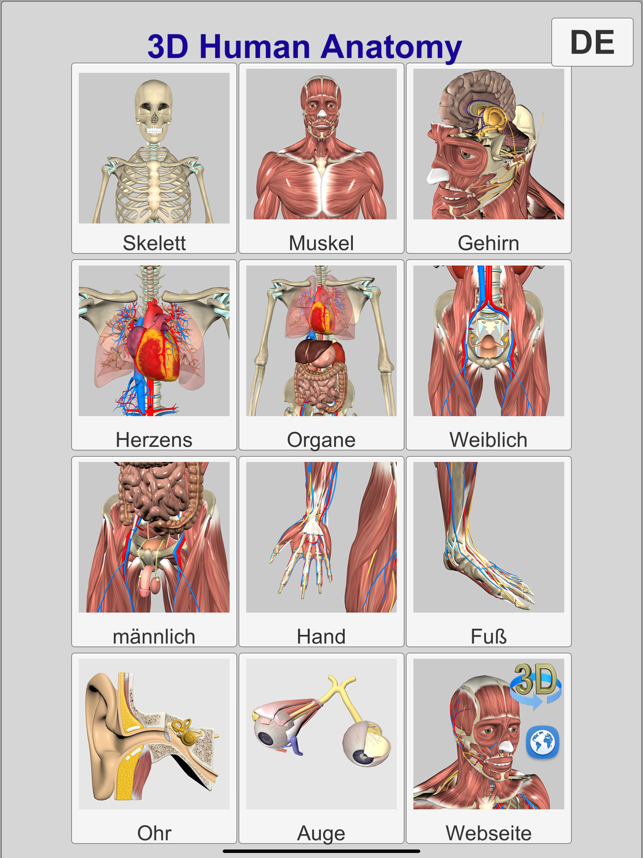 ‎3D Anatomy Screenshot