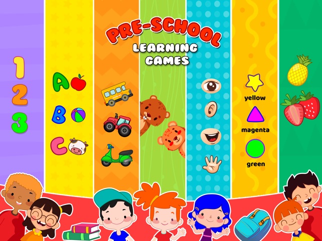 Jogo 20 Free Games online for kids in Nursery by Escola lápis de cor