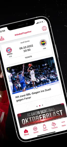 Game screenshot FC Bayern Basketball apk