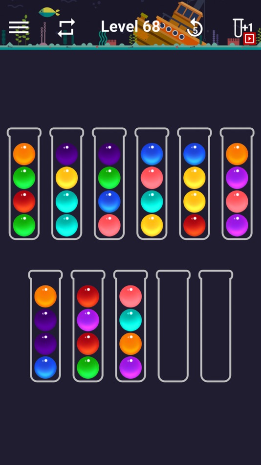 #8. Ball Sort Color Water Puzzle (iOS) Podle: IEC GLOBAL PTY LTD